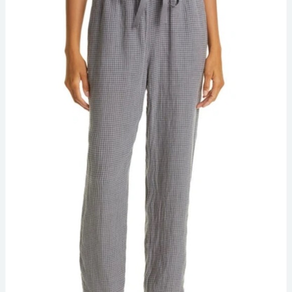 Eileen Fisher Gray Checkered Pants - Picture 2 of 8